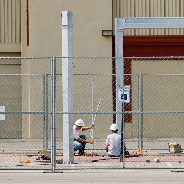 how long can i lease the temporary fence for my construction site or event in Copiague NY